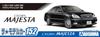 AOSHIMA The Model Car Series Toyota UZS186 Crown Majesta 2006 Plastic Model 1/24 No.152
