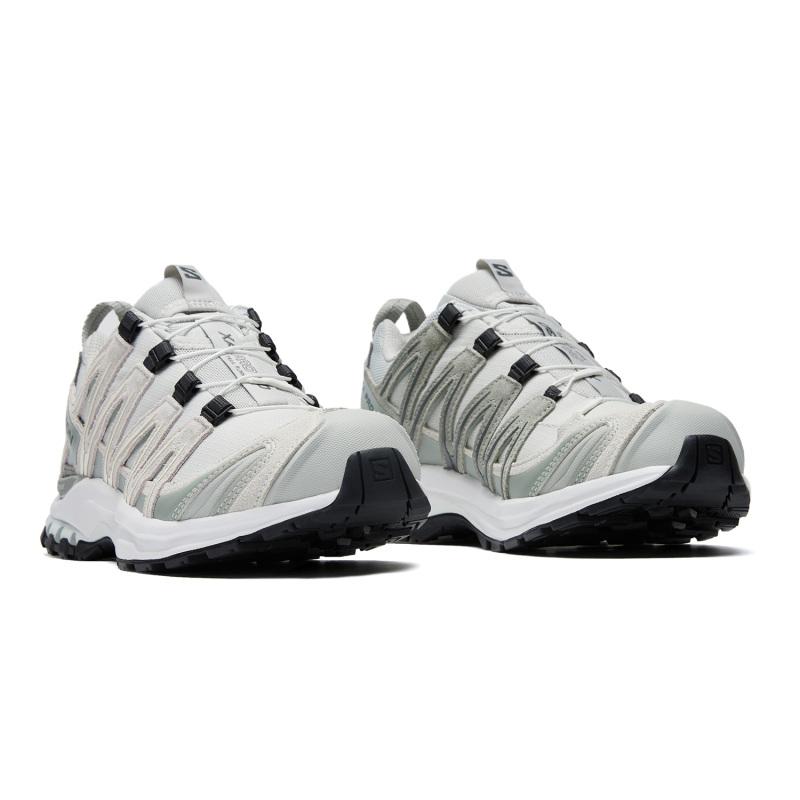 SALOMON XA PRO 3D Running Shoes Unisex Low top Dawn Blue/Iron Gray/White Sneakers 477919