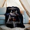 Custom Name Valorant Theme Printed Blanket - Perfect for Couch, Bed, Travel & Outdoor Use | Machine Washable, Cozy & Durable.