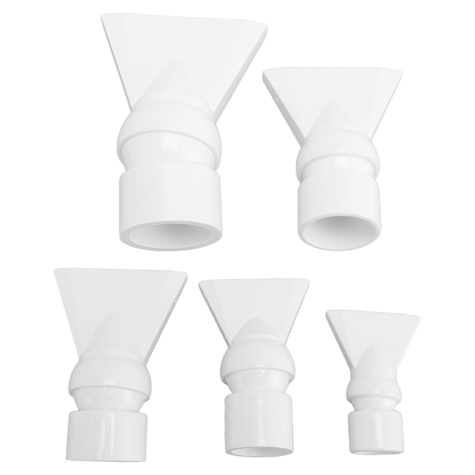 

Набор из 5 насадок-утконосов для аквариума Прочный пластик предотвращает быстрый поток воды Выход воды для аквариума белый