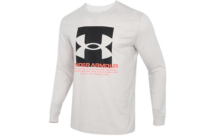 Мужская футболка Under Armour с втачным рукавом Белая 1361691-110 XXL