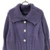 Debora SINIBALDI Made In Italy Wool Long Sleeve Long Knit Cardigan Women Used