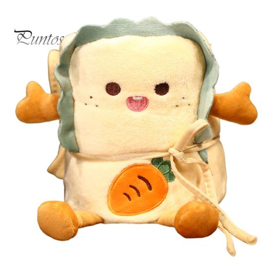 

Плюшевое рулонное одеяло с 3D-мультяшным рисунком, вышитым тостом, пледом с животными, мягкое детское одеяло из микрофибры, одеяло для кровати в виде хлеба, домашний офис, кондиционер L Carrot Set