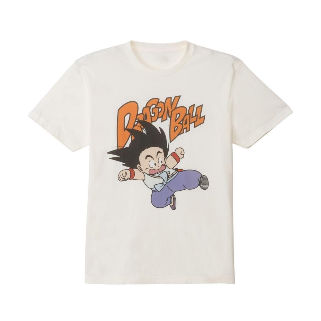 2026 Summer Dragon Ball Kid Goku Unisexs TShirt Vintage Cartoon Graphic Cotton Regular Fit Breathable Casual Short Sleeve Tee