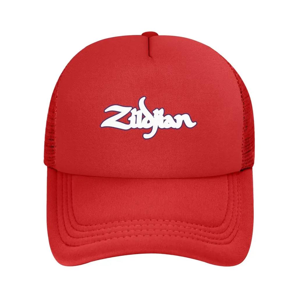 Zildjian Logo Seriuos Mesh Baseball Caps Snapback Fashion Baseball Hats Breathable Casual Casquette Outdoor Unisex