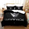 3d Anime Game Warface Breakout Bedding Set Printed Bed Set With Pillowcase Duvet Cover Soft Single Double Queen Super King Size