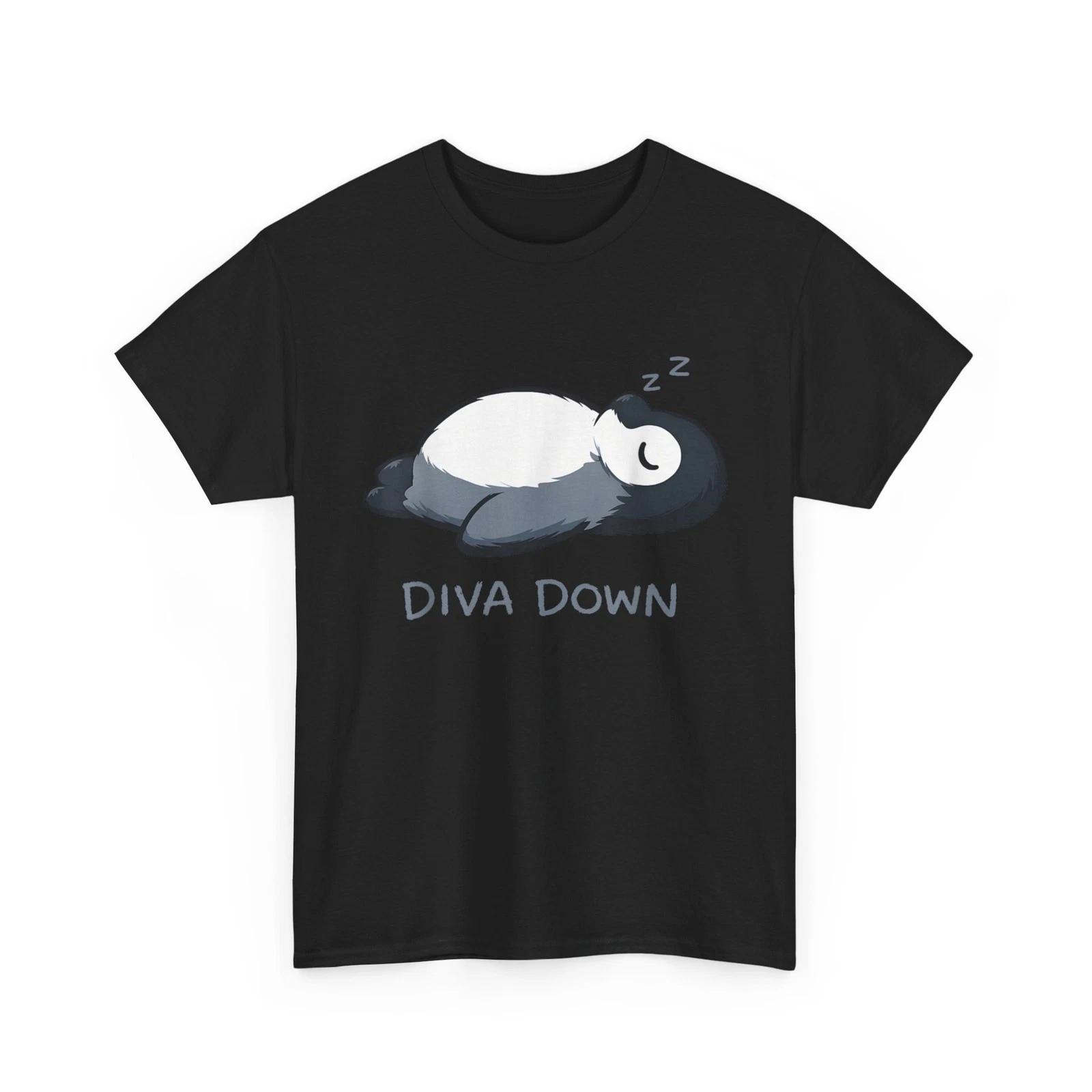 Diva Down Cute Penguin T-Shirt S