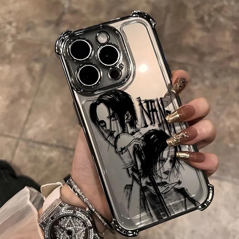 Nana Anime Mädchen Hülle für Samsung Galaxy A56 A53 A50 A36 A35 A34 A33 A32 A31 A26 A25 A24 A23 A22 A16 A15 A14 A13 5G A05S 4G Cover