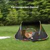 Portable Outdoor Mesh Cat Enclosure Play Tent With Tunnels Foldable Pet Maze Channel Toy Pet Training Channel Toy Pet Supplies