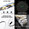 POEDAGAR Fashion Business Men's Watches Waterproof Luminous Date&Week Stainless Steel Watch Quartz Exquisite Male Wristwatch