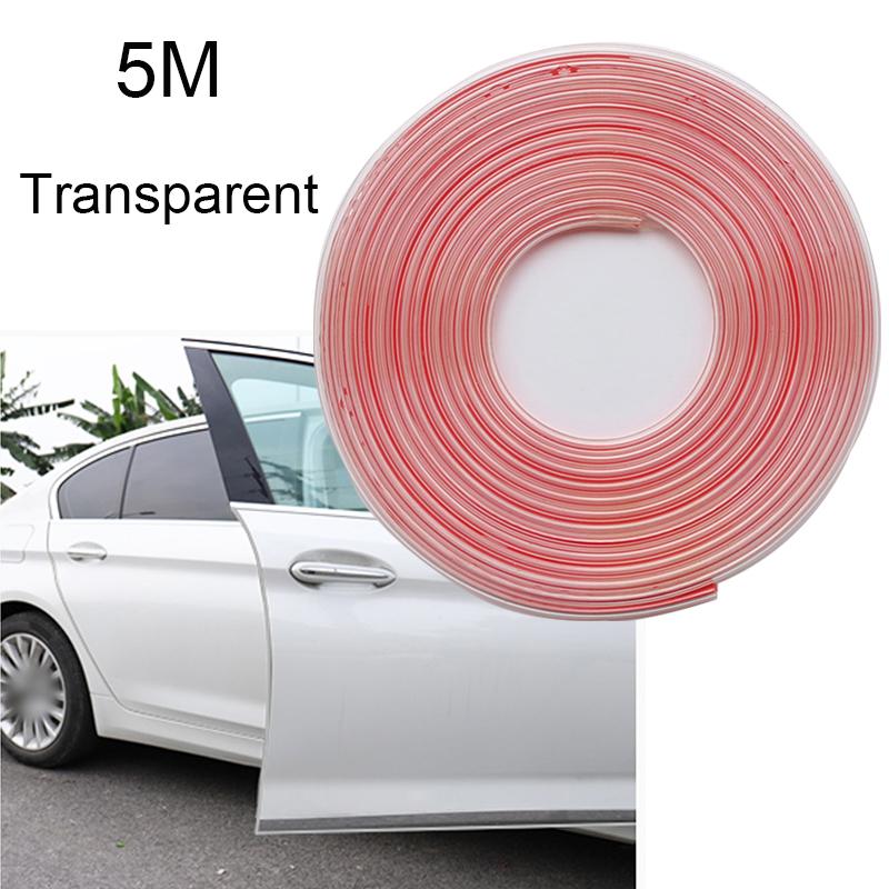 Car Door Anti Collision Strip Universal U Type Car Door Protection Edge Guards Trim Styling Moulding Strip Rubber Scratch Bumber