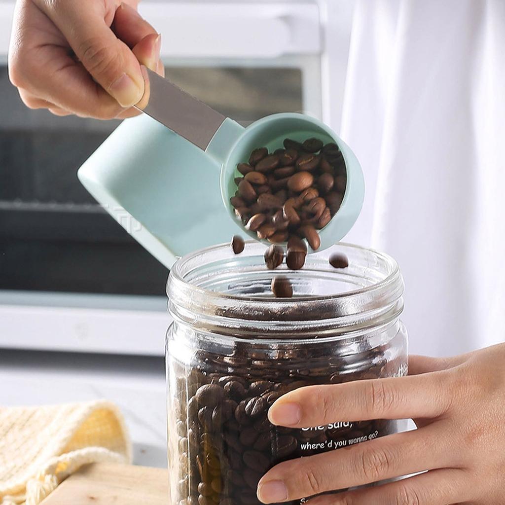 8PC Messlöffel Messbecher PP Backzubehör Kunststoffgriff Küche