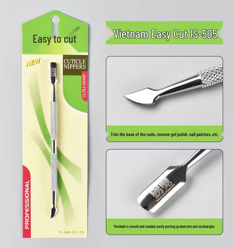 First Grade Stainless Steel Cuticle and Hangnail Remover Standard
