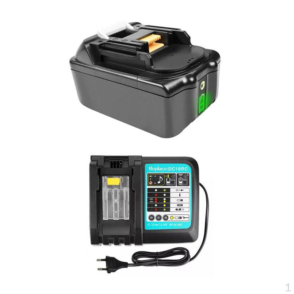 

Литий-ионная аккумуляторная батарея для электроинструмента Makita BL1830 DC18RC DC18RA