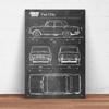 Mini Cooper Car Metal Tin Sign Pin Up Metal Sign Metal Decor Wall Sign Wall Decor (20cmx30cm)