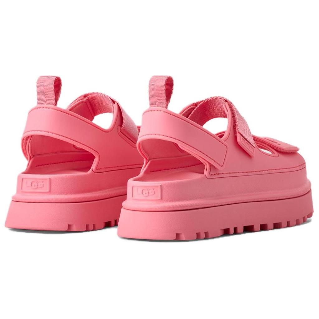 UGG GoldenGlow One Strap Sandals Women's Red 1152685-TPCL
