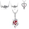 Superbe Collier Wish Vintage Serpent Enroulé Strass Goutte Huile Pour Toutes les Occasions