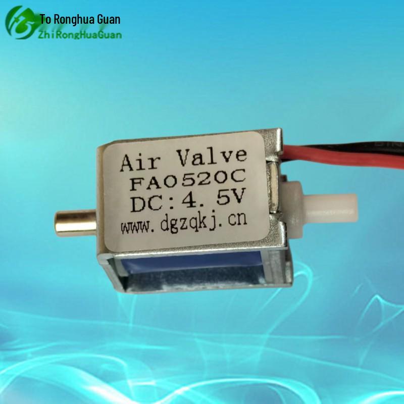 Électrovanne Multi-Tension: 4,5V Normalement Ouvert, 12V Relâchement d'Air, 24V CC Échappement