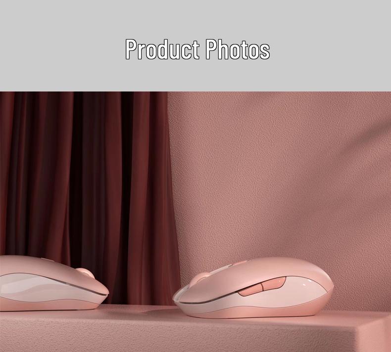 Cross-Border Bluetooth Dual-Mode Silent Mouse with Customizable Type-C for Laptop