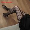 Nylon Mesh Stockings For Women With Hollow Pattern Summer Thigh Highs