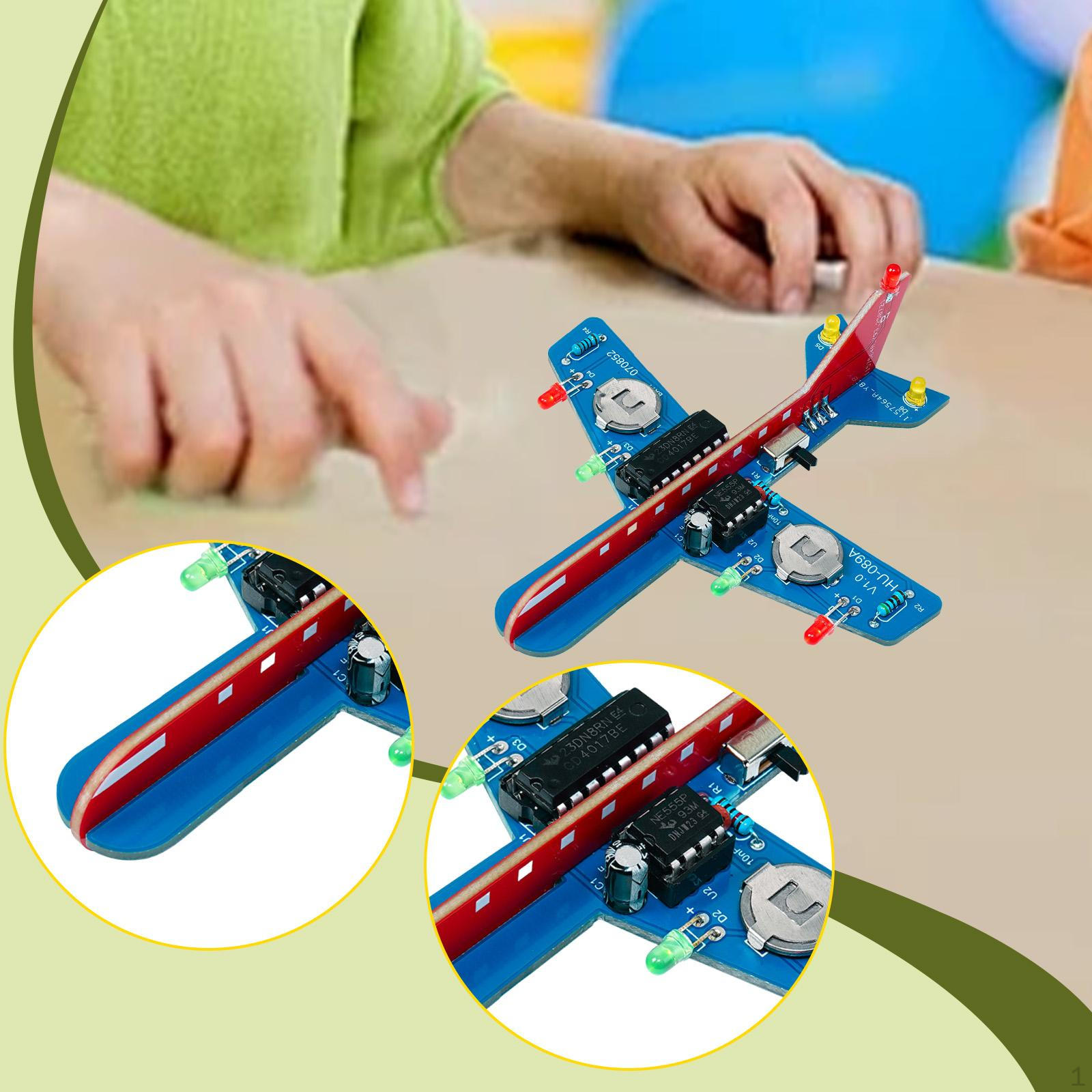 

Набор для практики пайки своими руками, обучение для начинающих, набор для разработки и сборки ручной работы