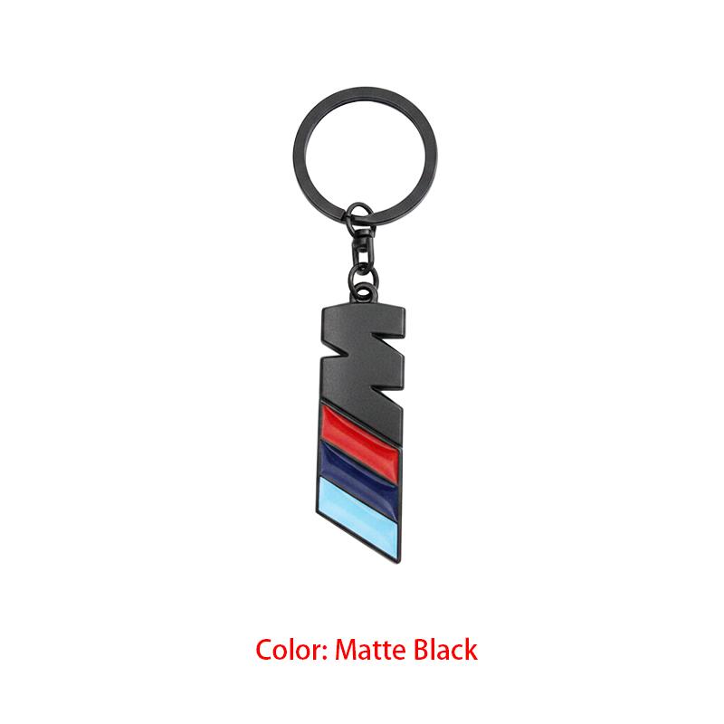 TFLB8 Car Logo Keychain Zinc Alloy Auto Key Ring Emblem Accessories For BMW M Performance E36 E60 E90 X2 X1 X3 X5 E46 E39 E70 M3 M5 M6
