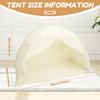 Kids Indoor Game Toy House Tent Bed Canopy Tent Versatile Blackout Sleeping Tent Large Privacy Space for Toddlers Gift