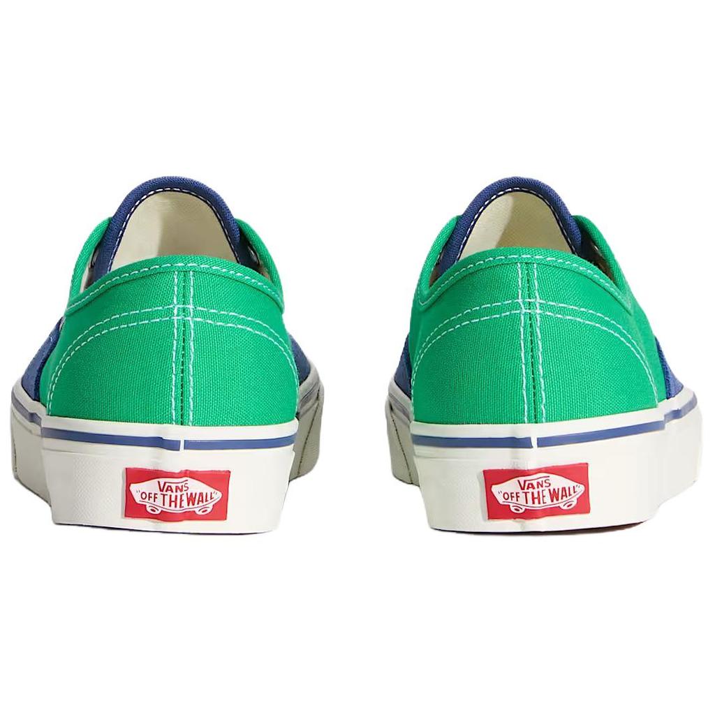 Vans Authentic Low top Skateboard Shoes Unisex Green Blue VN000EHHNVY