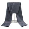 Winter men's scarf, fashion twill scarf for men, custom pattern logo.