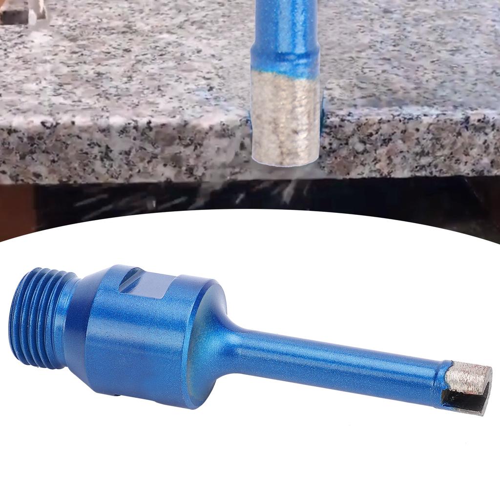 Diamond Hole Saw Drill Bit Drilling Tools for Angle Grinder Marble Granite BSP12in10mm