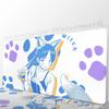 Anime W-Witch Watch Mousepad Mouse Mat Desk Mat With Pad Gaming Accessories Prime Gaming XXL Keyboard Pad Padding Mat
