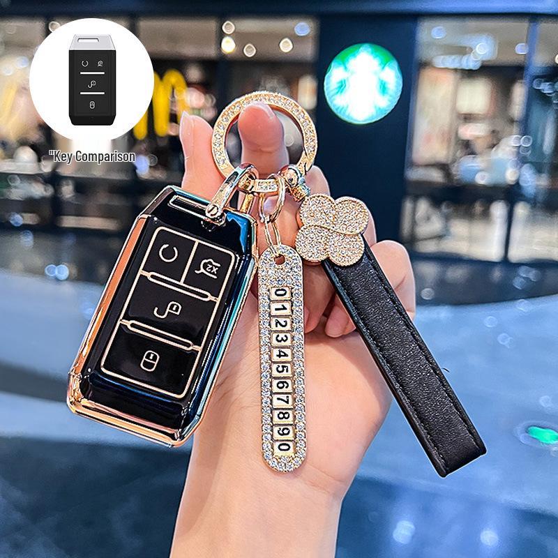 BYD Qin Fuel E1/E3, Old E2 Yuan Pro, New Energy High-End S2 Car Key Cover