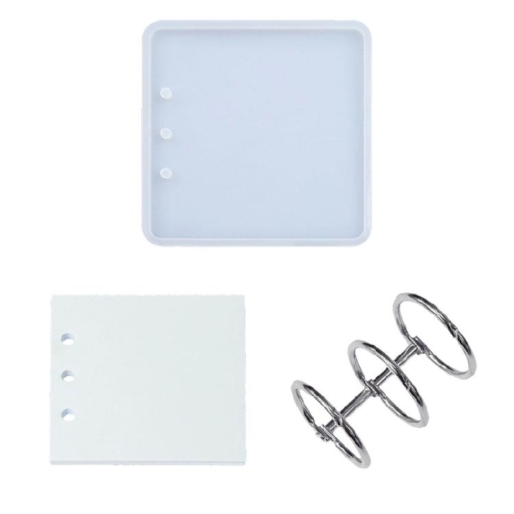 High Quality Flexible DIY Silicone Mold for Notebook Cover Keychain Phone Case