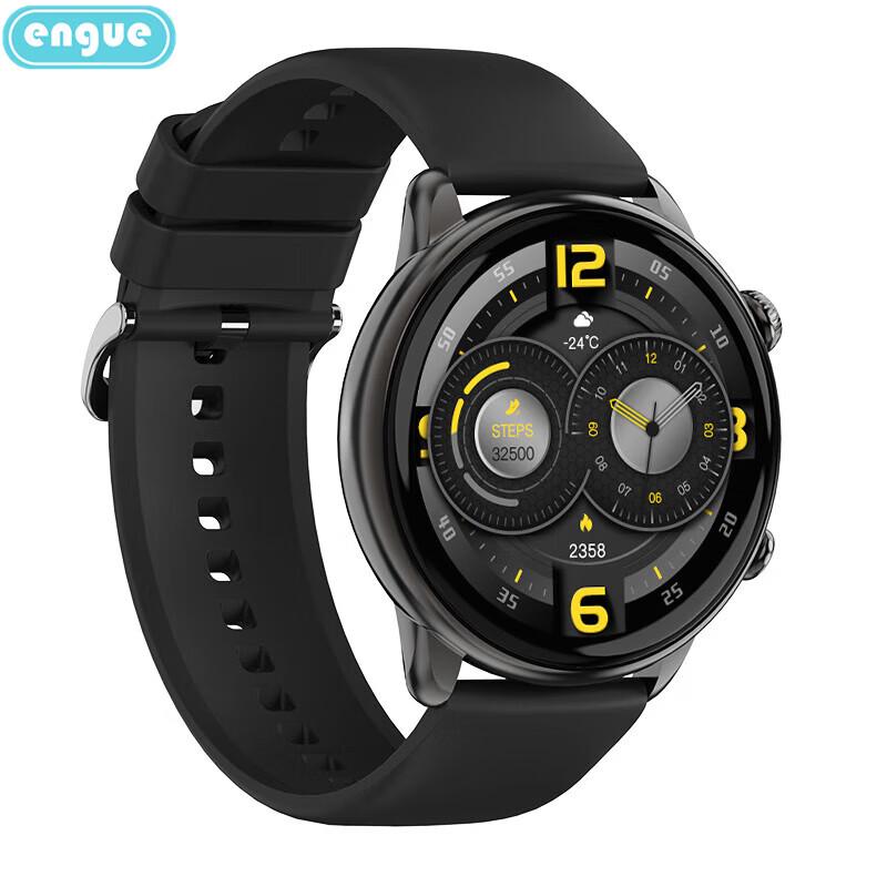 Engu EG-T11B Bluetooth Call Sport Smartwatch with Real-time Blood Pressure (CN version)