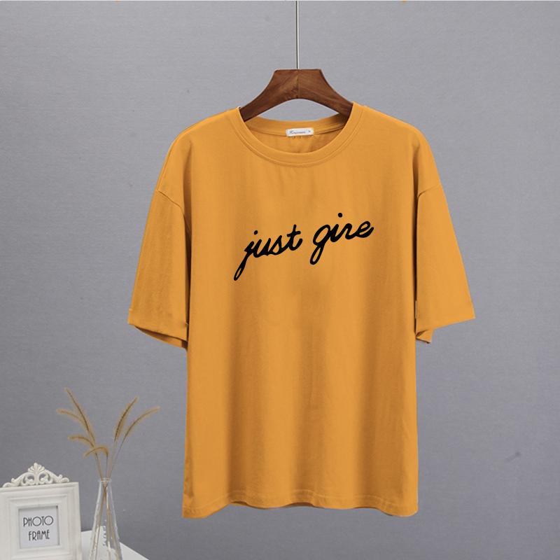 Shellsuning Casual Lose T Shirts Frauen Sommer Trendy Baumwolle Harajuku Graphic Tees Weibliche Einfache Kurzarm Brief Gedruckt Tops