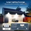 High Power 234LED Sensor Solar Light Outdoor 3 Working Modes IP65 Waterproof Lights for Yard Garden Fence Decorative Wall Light