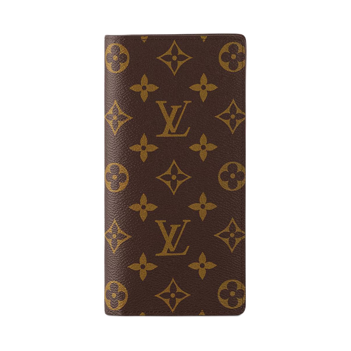 Louis Vuitton Brazza Seifs Brūns Monogrammas