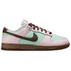 Nike  Dunk Low Mint Chocolate Women Sneakers Green Pearl-Pink Gum-Light-Brown IH0821-679