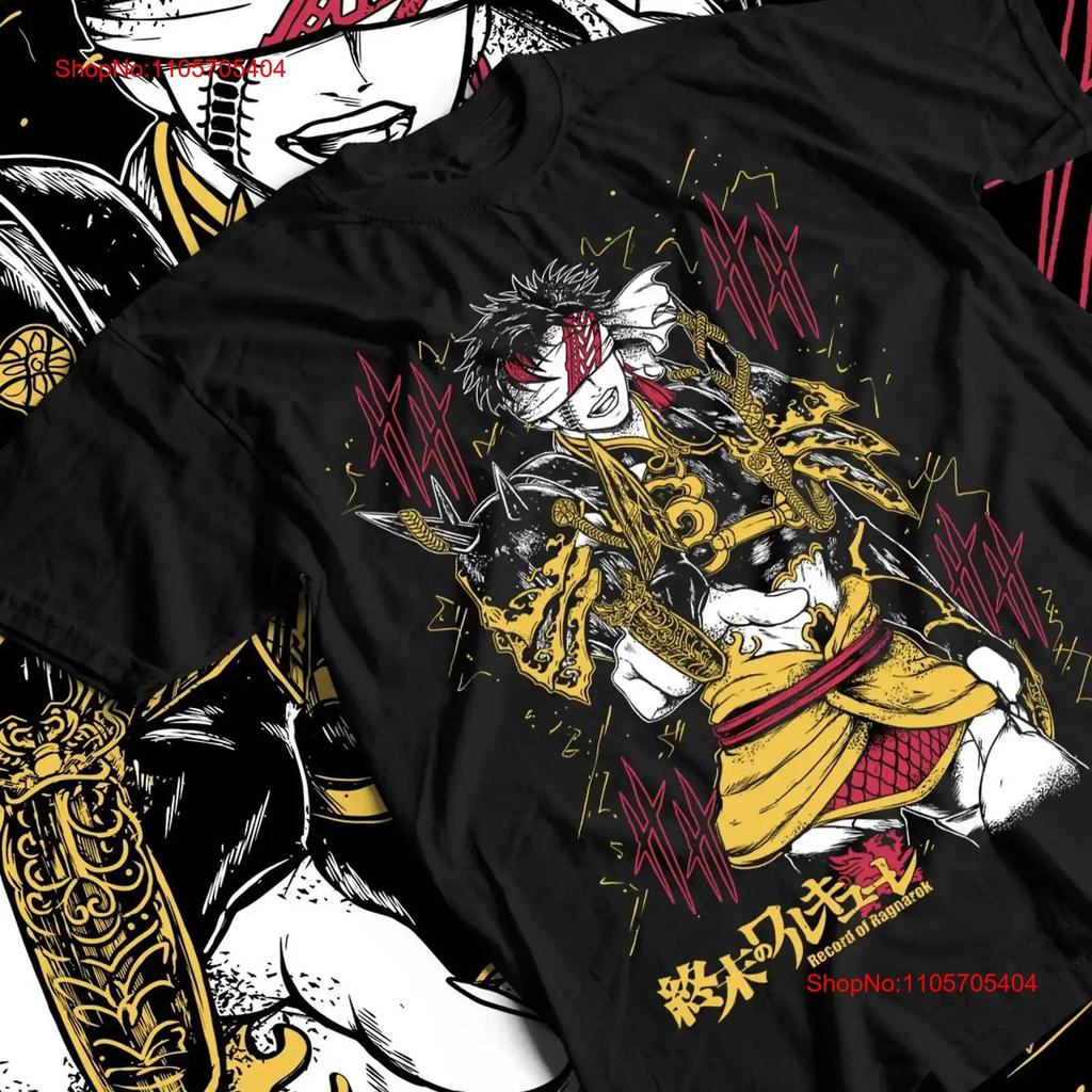 Record Of Ragnarok Buddt T Shirt Japanese Anime Cartoon For Friends 10 Vintage Casual Unisex Homme