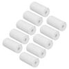 10Pcs Printable Paper Rolls White Printable Thermosensitive Thick Paper Thermal Paper Rolls for Smal