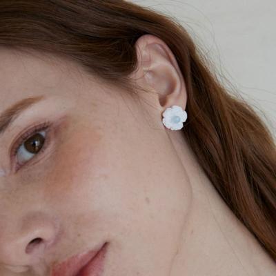 MERRYMOTIVE Pure Flower Knit Earring