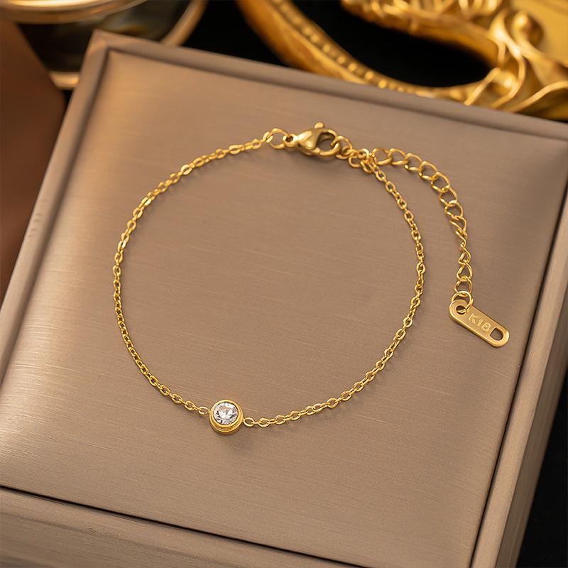

Trendy Titanium Steel Bracelet for Women High End Fashion Jewelry Accessory for Clubs Weddings or Festivals