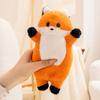 20cm Squeezed BB Sounding Cute Small Standing Animal Plush Toy Fox Raccoon Bear Soft Doll Companion Appeasing Gift