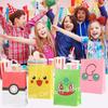 Pokemon Gift Bags Birthday Party Decoration Pikachu Candy Paper Bags Goody Biscuit Package Kids Boys Favors Gifts Party Supplies