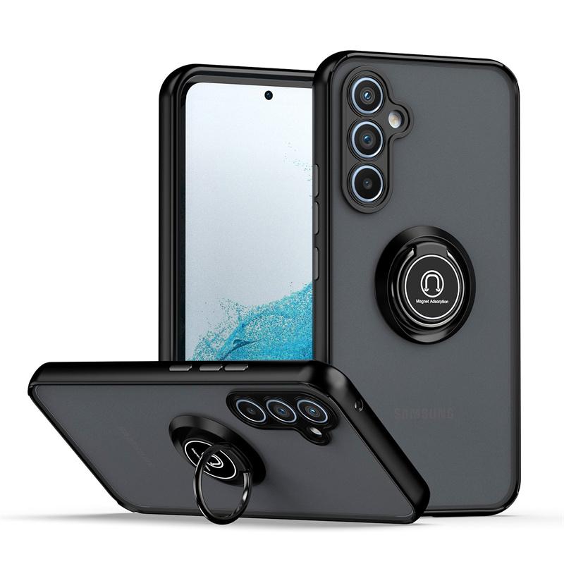 Funda For Samsung Galaxy A16 A26 A36 A56 A17 5G Case Magnetic Holder Ring Armor Phone Case For Galaxy A07 4G A 16 56 Back Cover