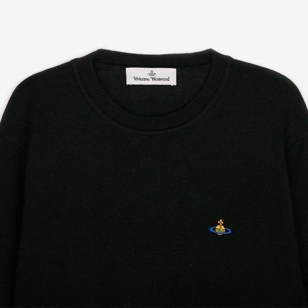 Vivienne WeStwood Men S Black Knit Logo Embroidery 2701000o Y0010 N401