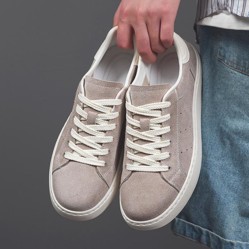 

Осень 2025 новые немецкие тренировочные туфли мужские туфли корейская версия универсальный однотонный низкий верх шнуровка кеды повседневный стиль обувь для скейтборда 44