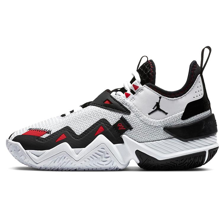 

Новые JORDAN Westbrook One Take Белый Черный Университетский Красный GS CJ0955-101 38