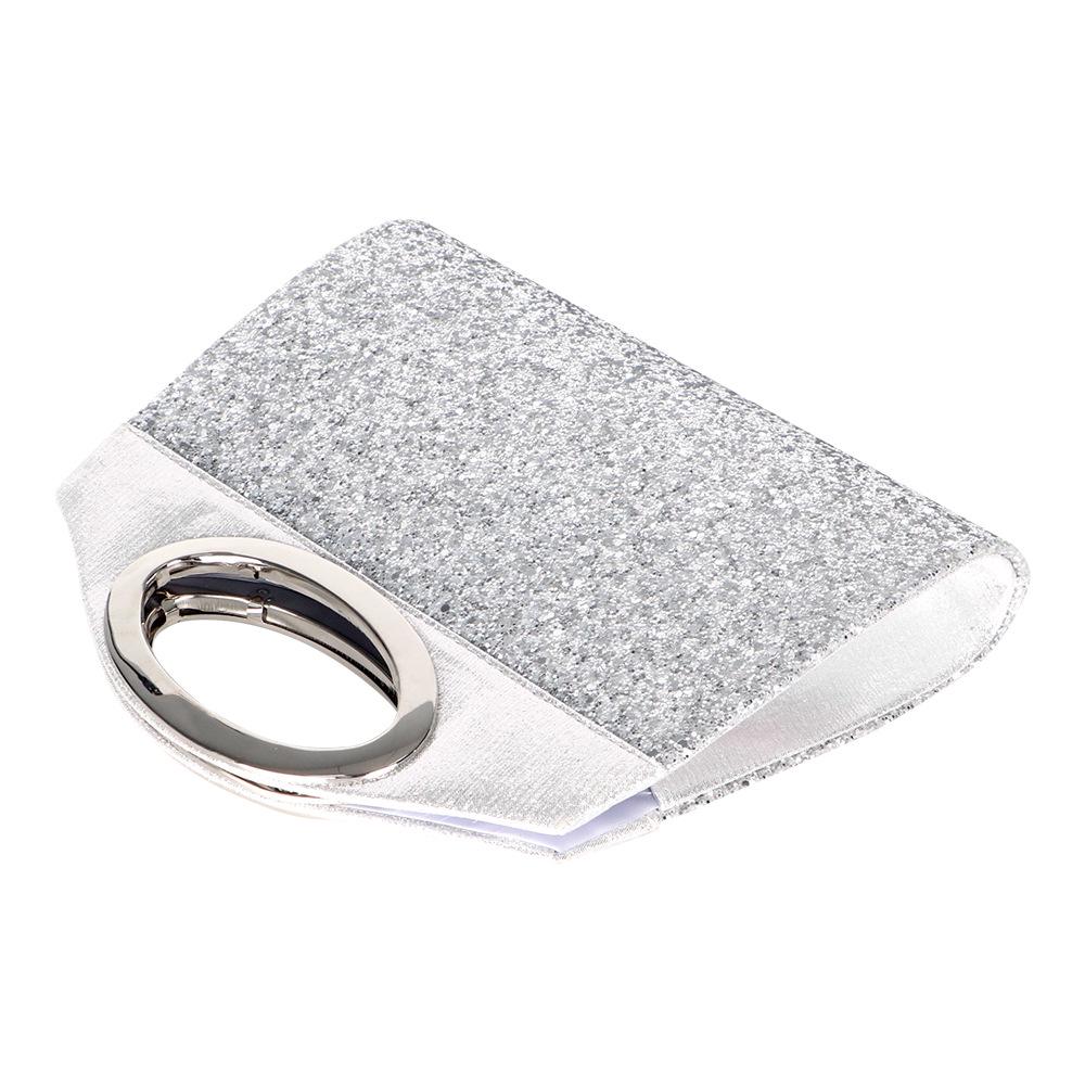 In-Stock Sparkling Diamond Crossbody Handbag - Perfect for Weddings and Evening Wear in European and American Styles.