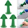 17 PCS Caulk Remover Tools 3 In 1 Metal Scraper with 6 Silicone Pads Grout Angle Scrapers Caulking